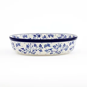 Półmisek owalny 299 24/18,5cm <br> 3206X Błękitny Ogród